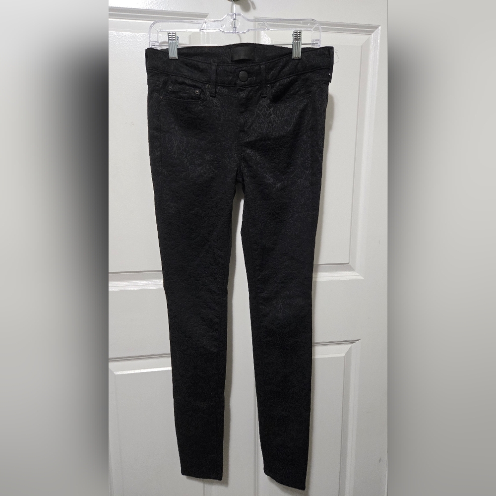 Vince Black Textured Pants